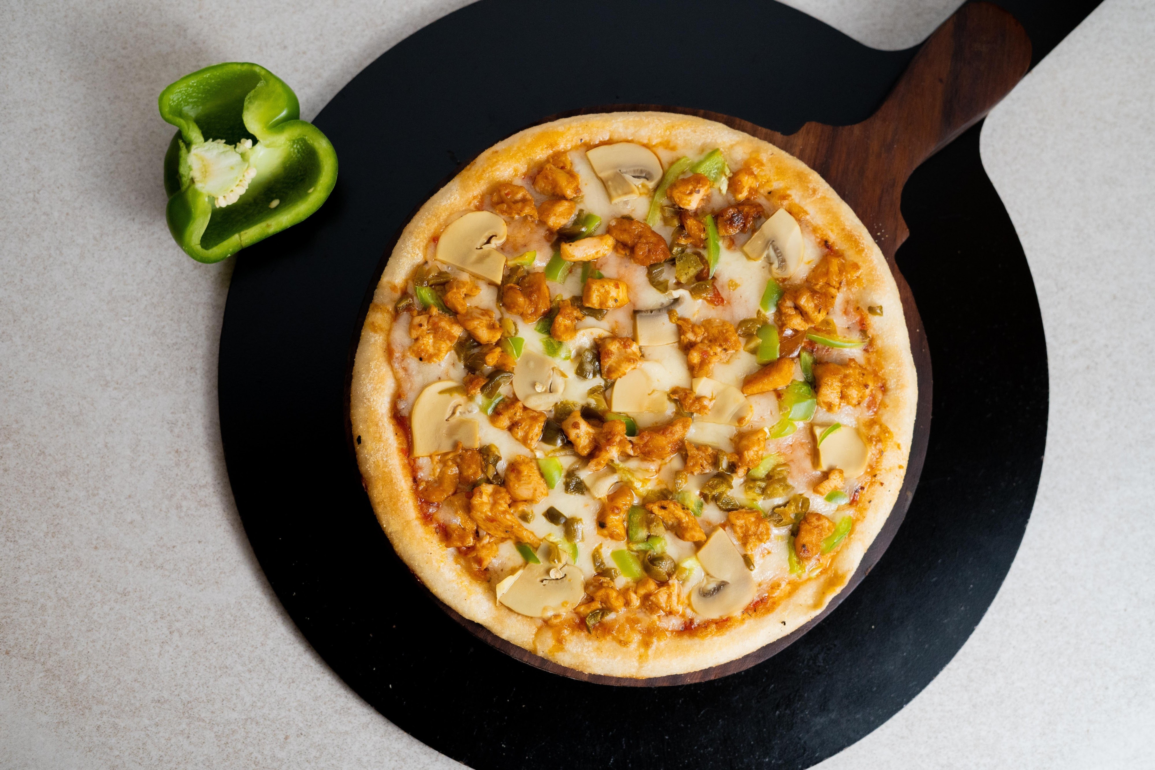 Paneer Tikka Pizza